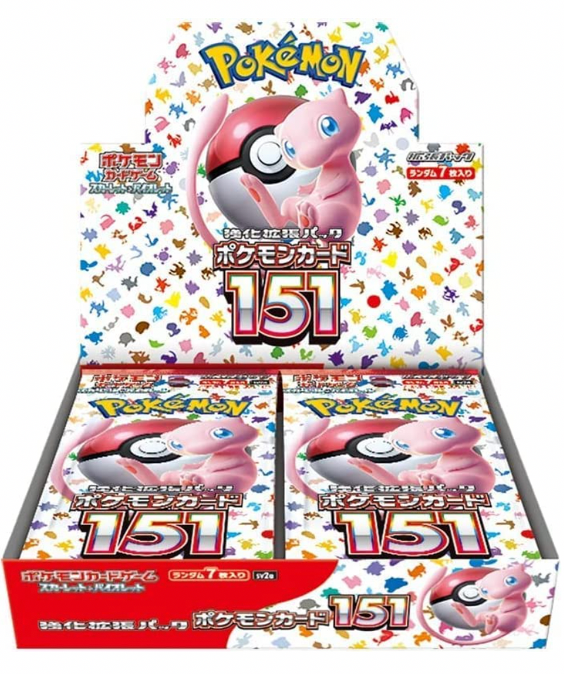 Pokémon 151 JPN Booster Box