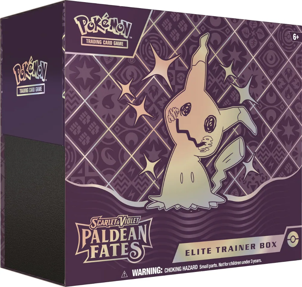 Pokémon TCG Scarlet & Violet Paldean Fates Elite Trainer Box
