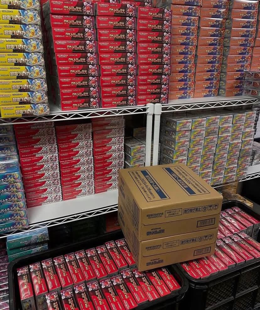 Wholesale Japanese Pokemon Boxes